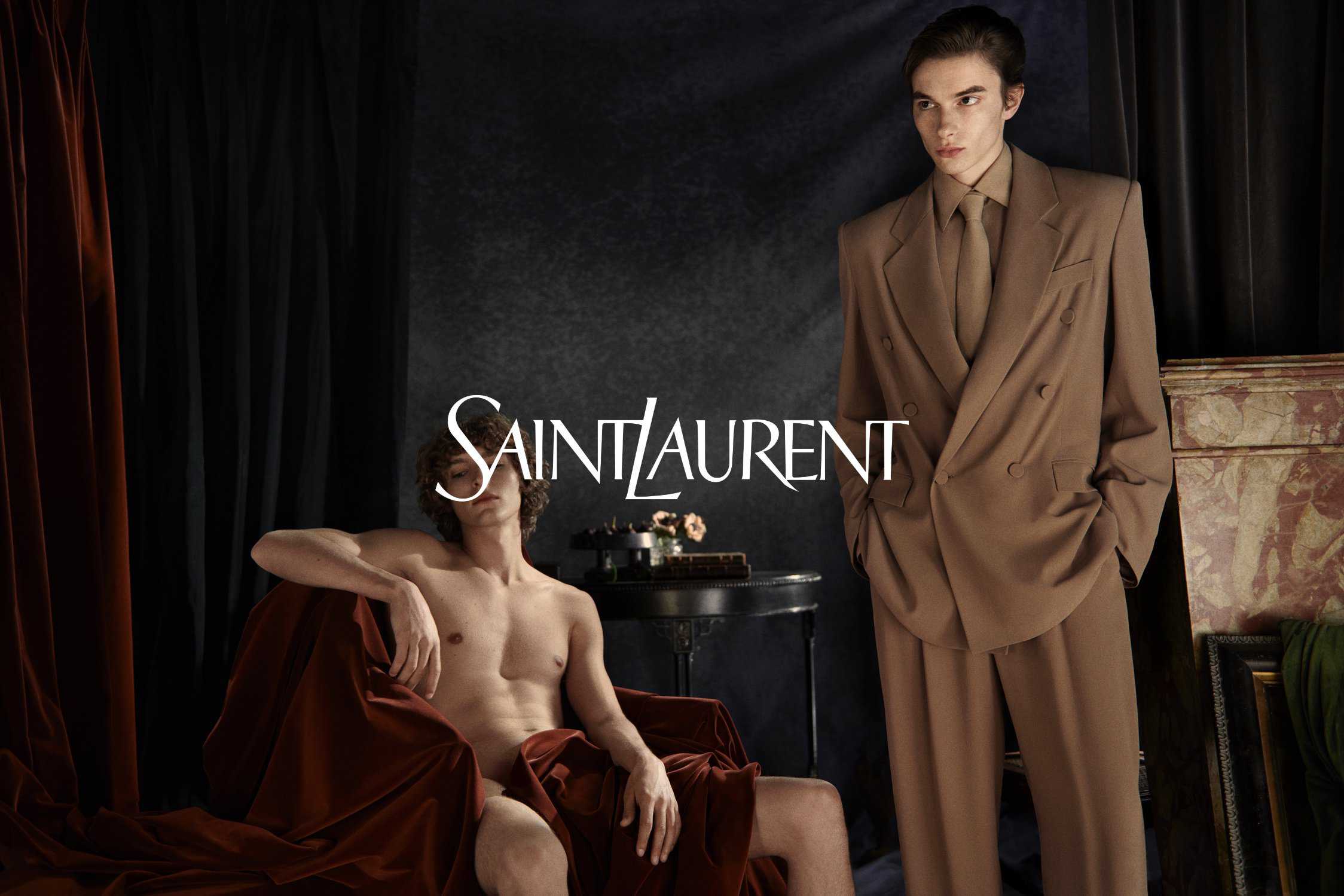 Saint Laurent, Anthony Vaccarello, Glen Luchford, menswear, Winter 2024, campaigns