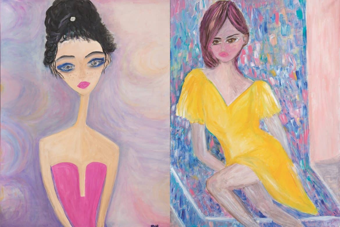 Brandusa Niro, Dmitry Prut, Avant Gallery, art, artwork, artists, painting, creativity, "Models" series