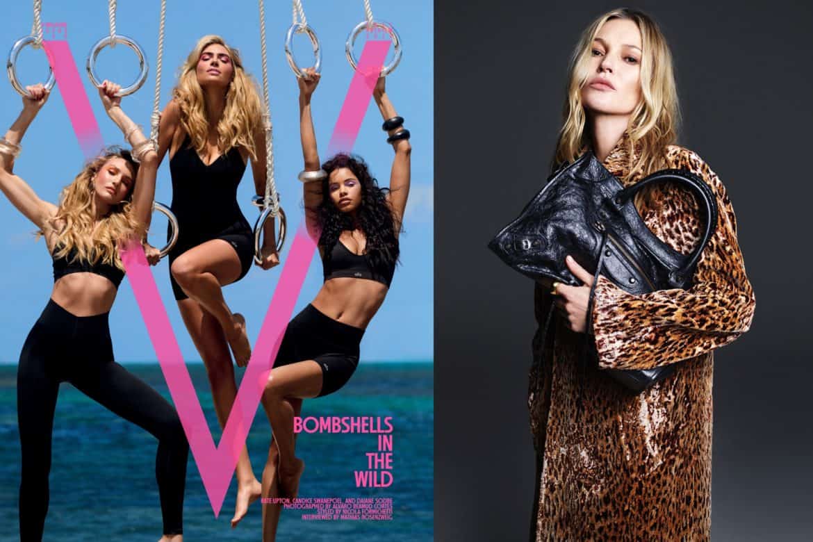 V Magazine, editorials, magazines, Kate Upton, Candice Swanepoel, Daiane Sodre, Isabeli Fontana, Maria Klaumann, models, supermodels, Balenciaga, campaigns, Kate Moss, Nicole Kidman, Amelia Gray, Kit Butler, handbags, Le City handbag, fashion, Mario Sorrenti