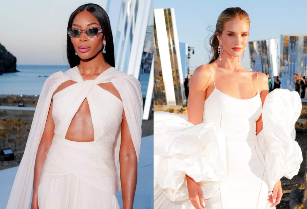 Dolce & Gabbana, Alta Moda, fashion, fashion show, runway, couture, Naomi Campbell, Rosie Huntington-Whiteley