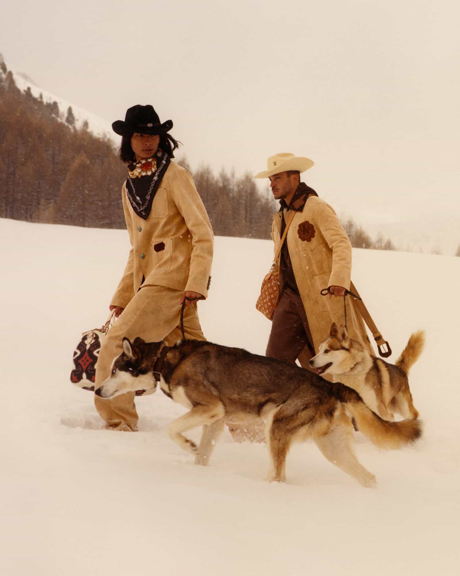 Louis Vuitton, Pharrell, campaigns, Timberland, collaborations