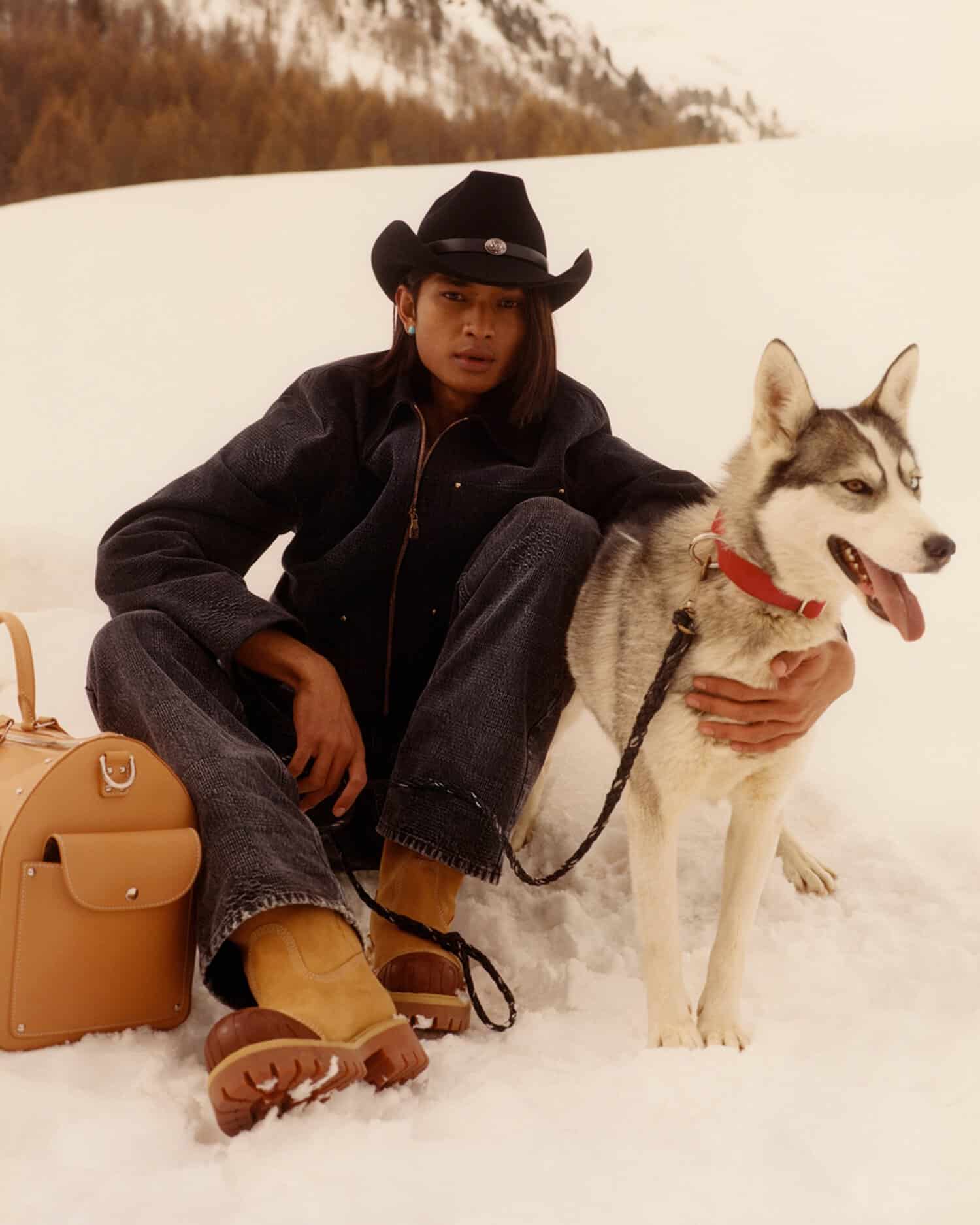 Louis Vuitton, Pharrell, campaigns, Timberland, collaborations