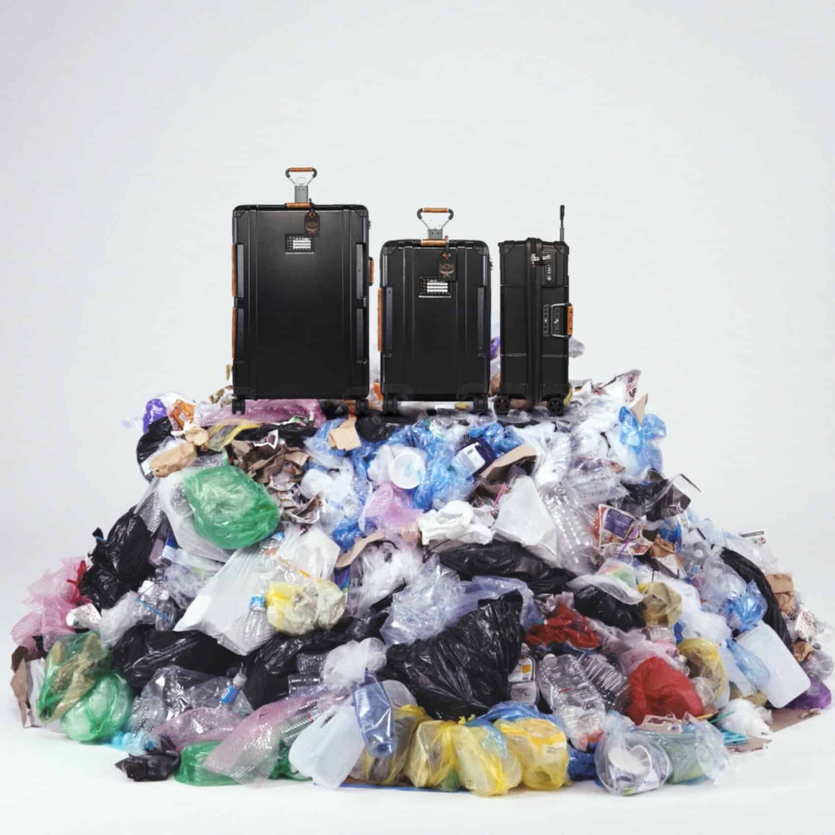 MCM, Harper Collective, sustainability, sustainable brands, luggage, fashion, collaborations