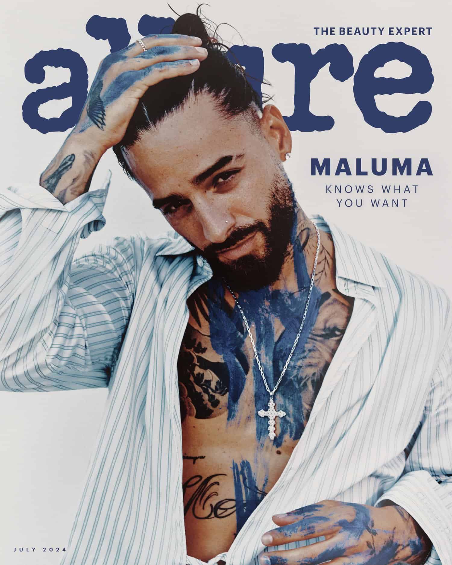 Maluma, Allure, fashion, covers, magazines, beauty