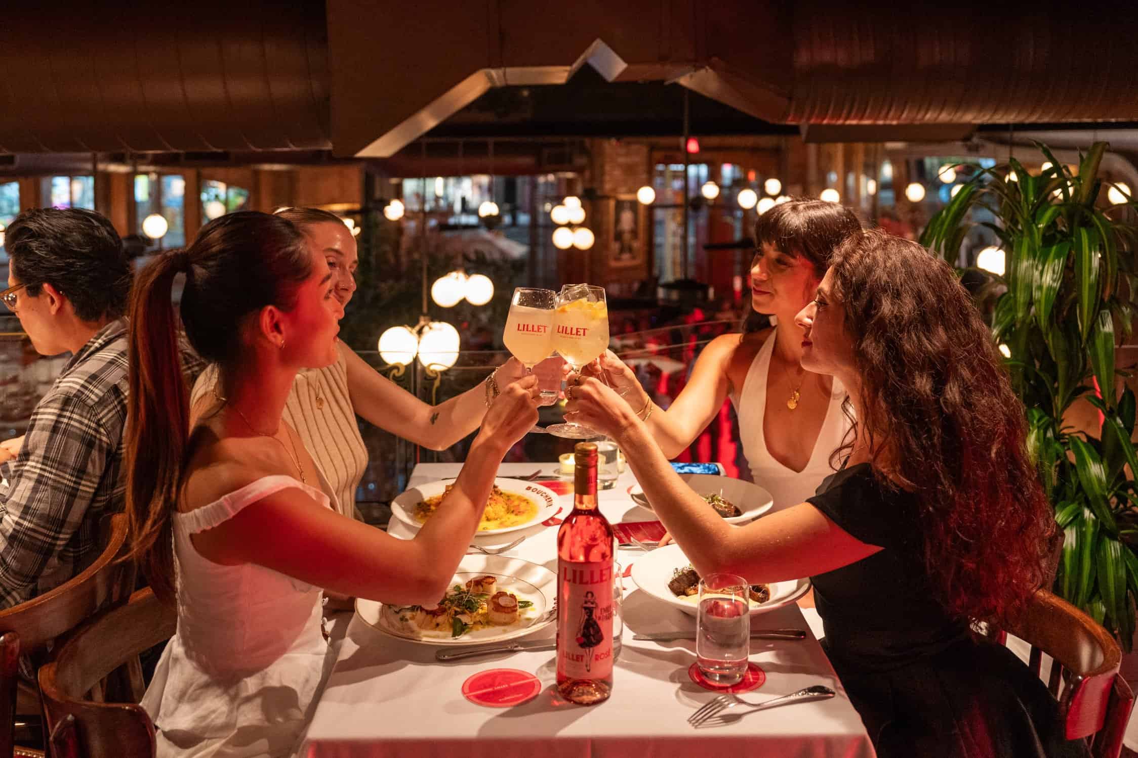 Emily in Paris, Lillet, Cafe de Lillet, events, wine, collaborations, parties