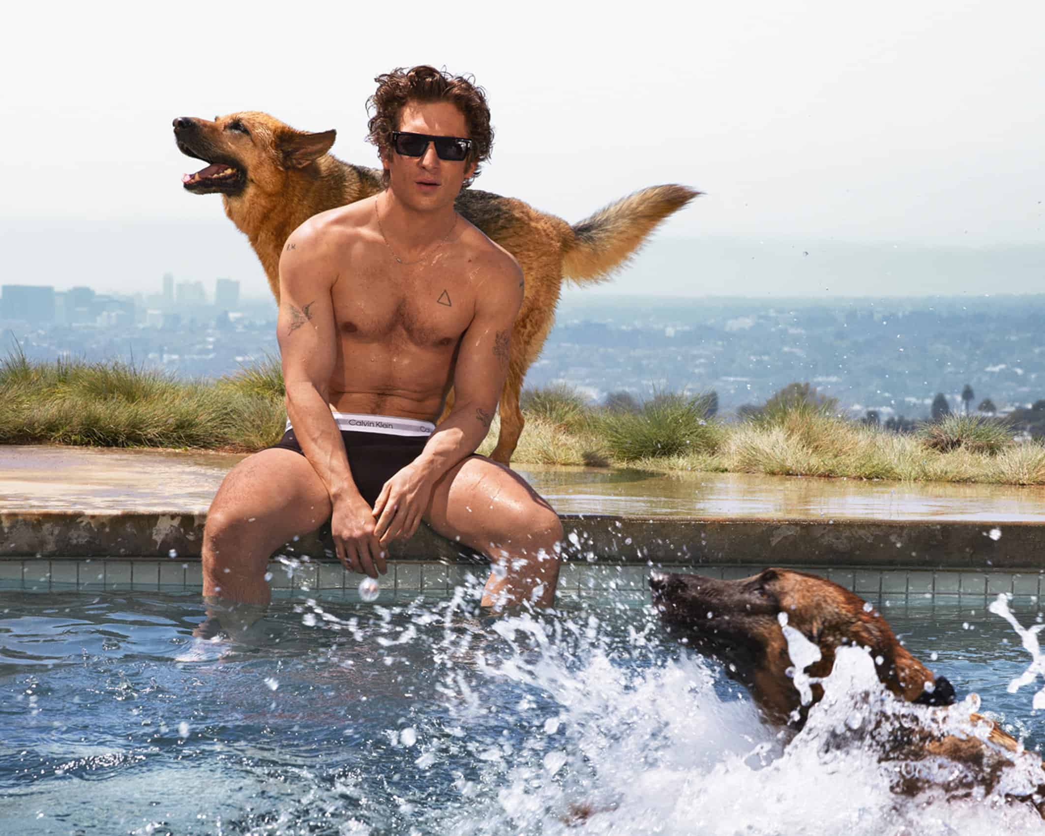 Calvin Klein, Calvin Klein Underwear, underwear, Jeremy Allen White, campaigns, Mert Alas