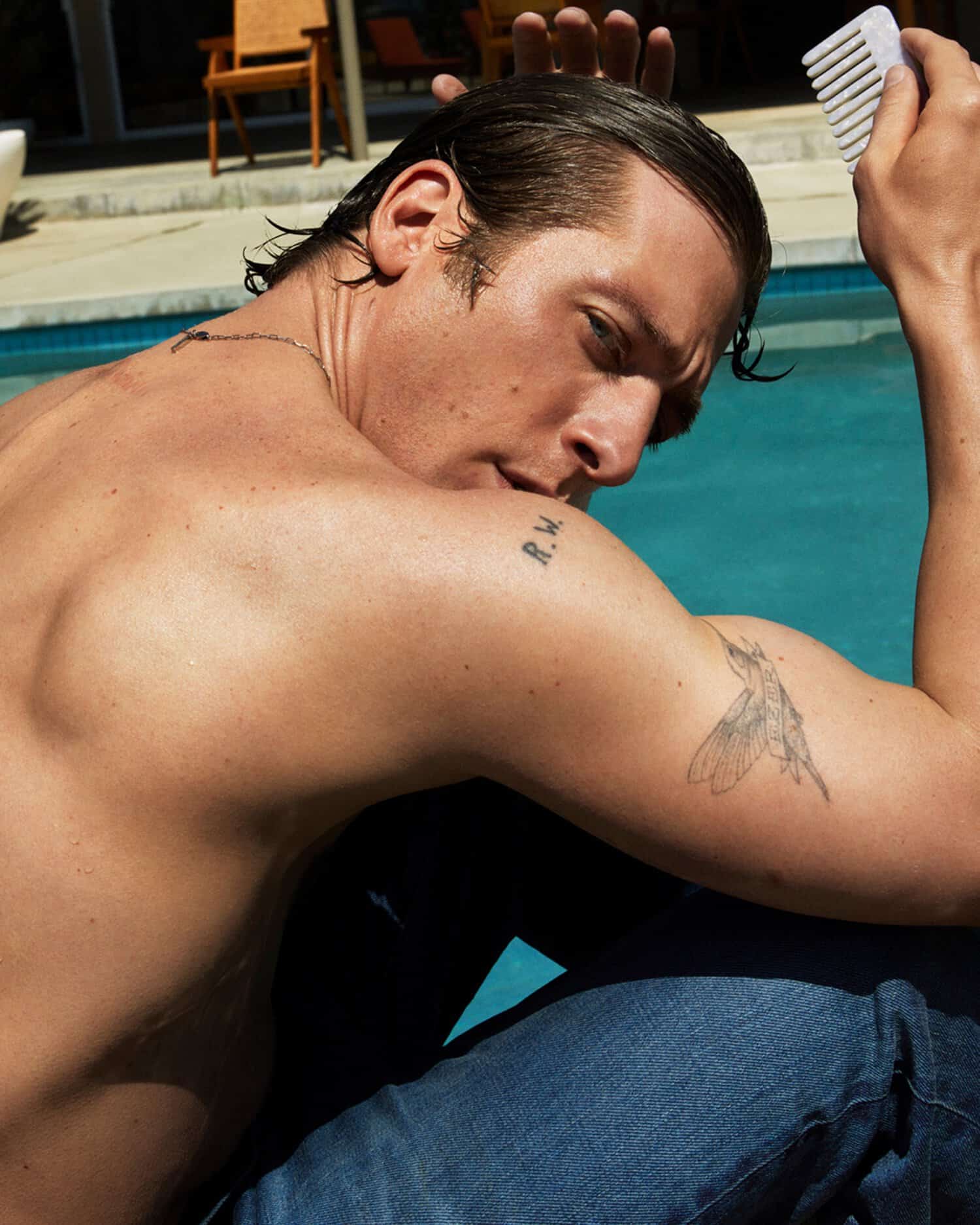 Calvin Klein, Calvin Klein Underwear, underwear, Jeremy Allen White, campaigns, Mert Alas