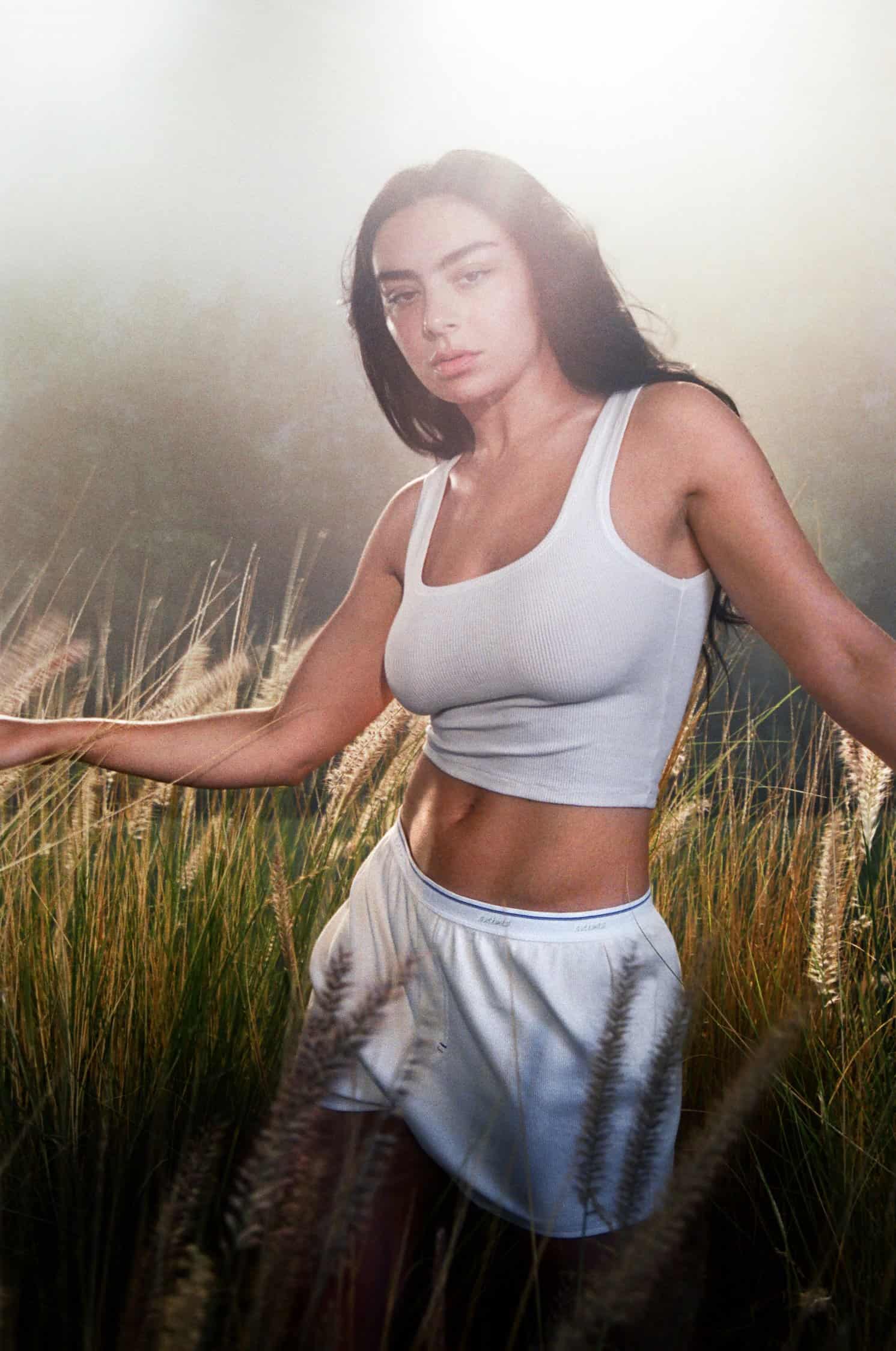 SKIMS, Charli XCX, campaigns