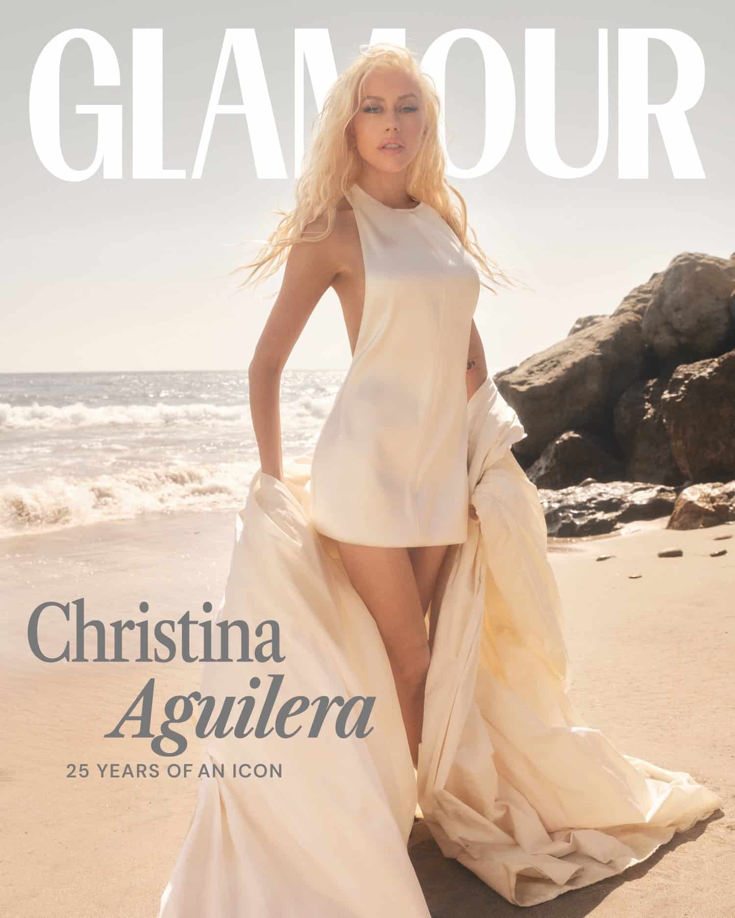 Christina Aguilera, Glamour, fashion, magazines, covers