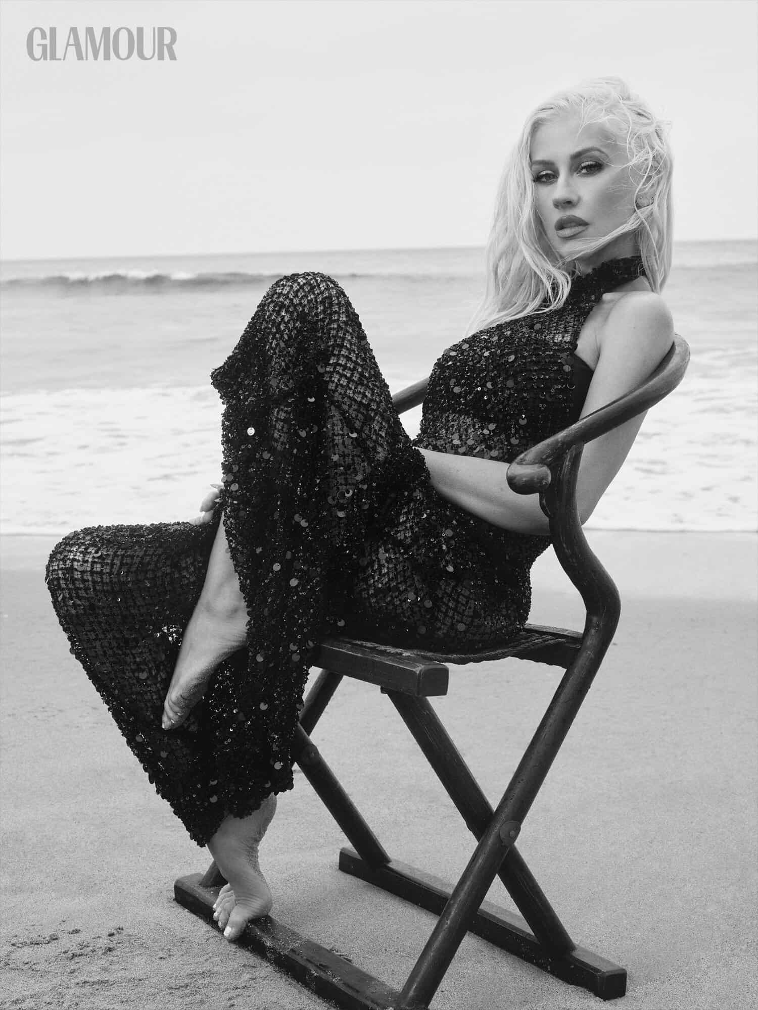 Christina Aguilera, Glamour, fashion, magazines, covers