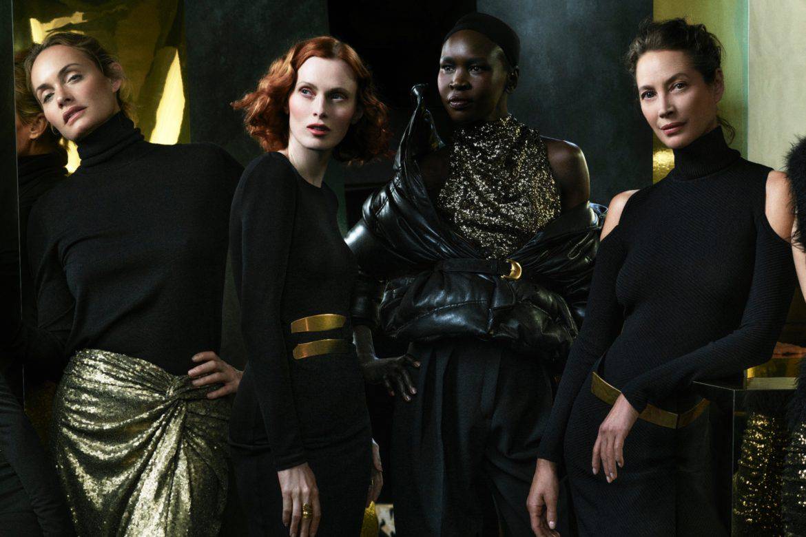 Donna Karan, Donna Karan New York, fashion, campaigns, Christy Turlington, Amber Valletta, Alek Wek, Karen Elson, Imaan Hammam, Eva Herzigova, Edie Campbell, Liu Wen