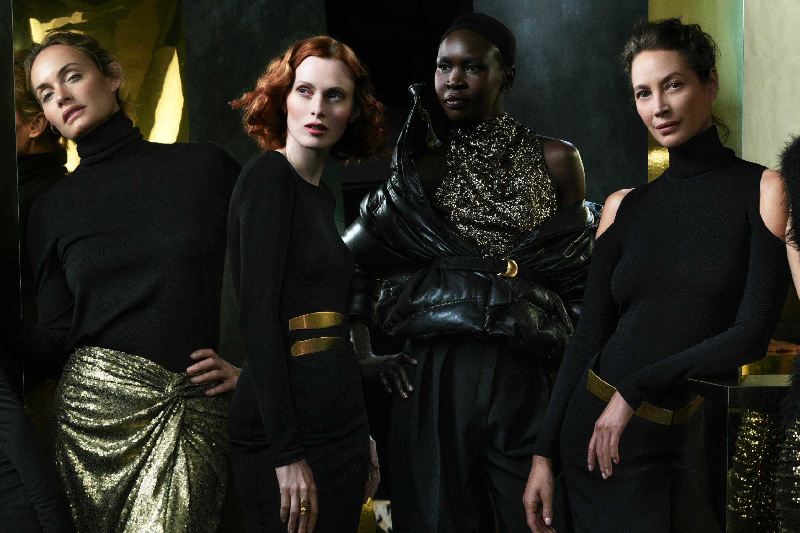 Donna Karan’s Super Fall 2024 Campaign Features Christy, Karen, Amber, & More!