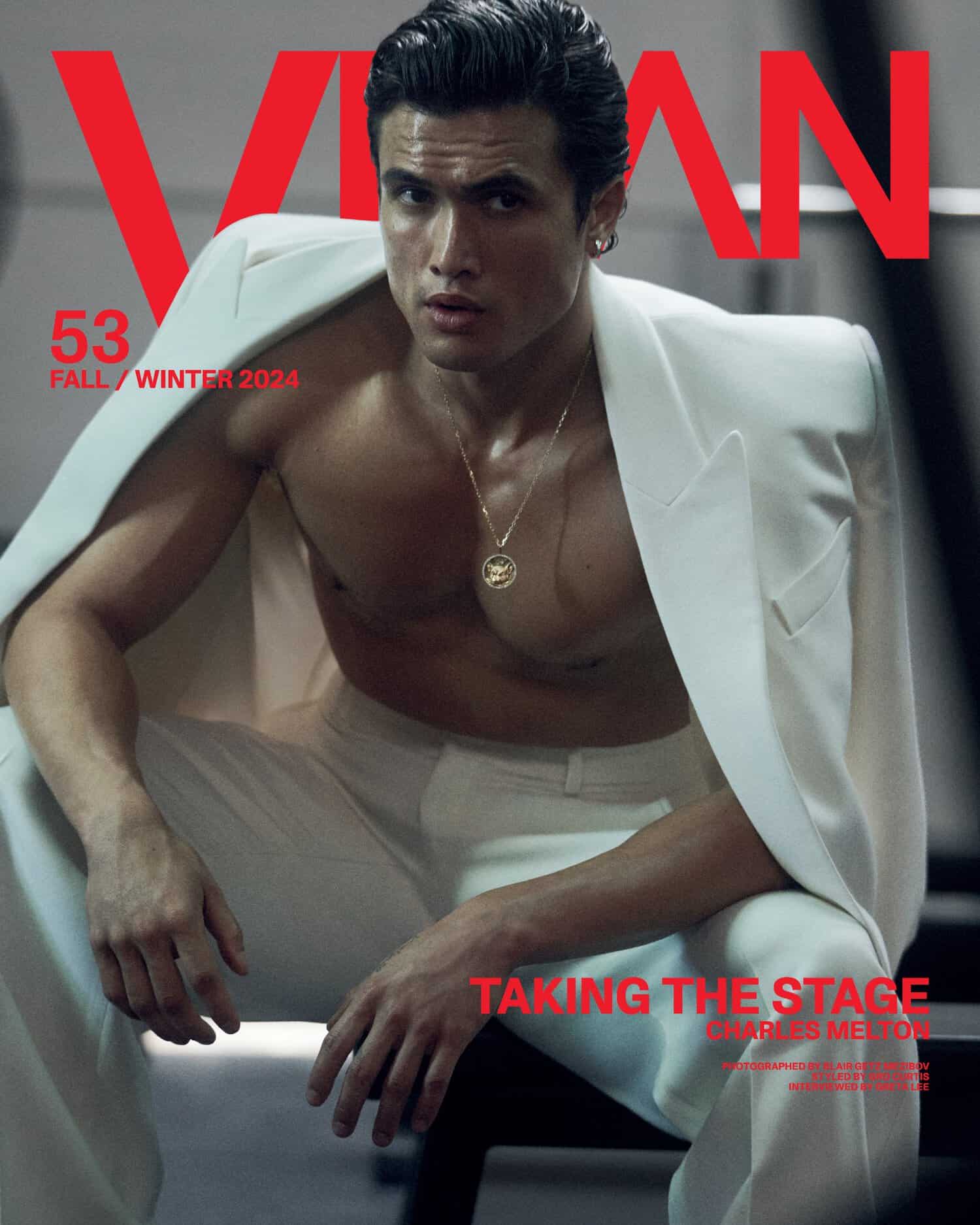 VMAN, V Magazine, covers, magazines, Charles Melton