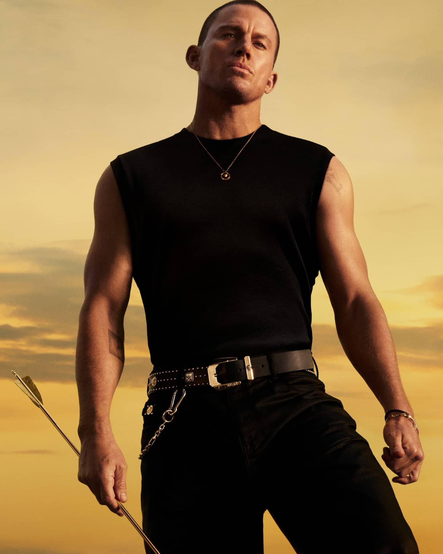 Channing Tatum, Versace, fragrance, campaigns, beauty