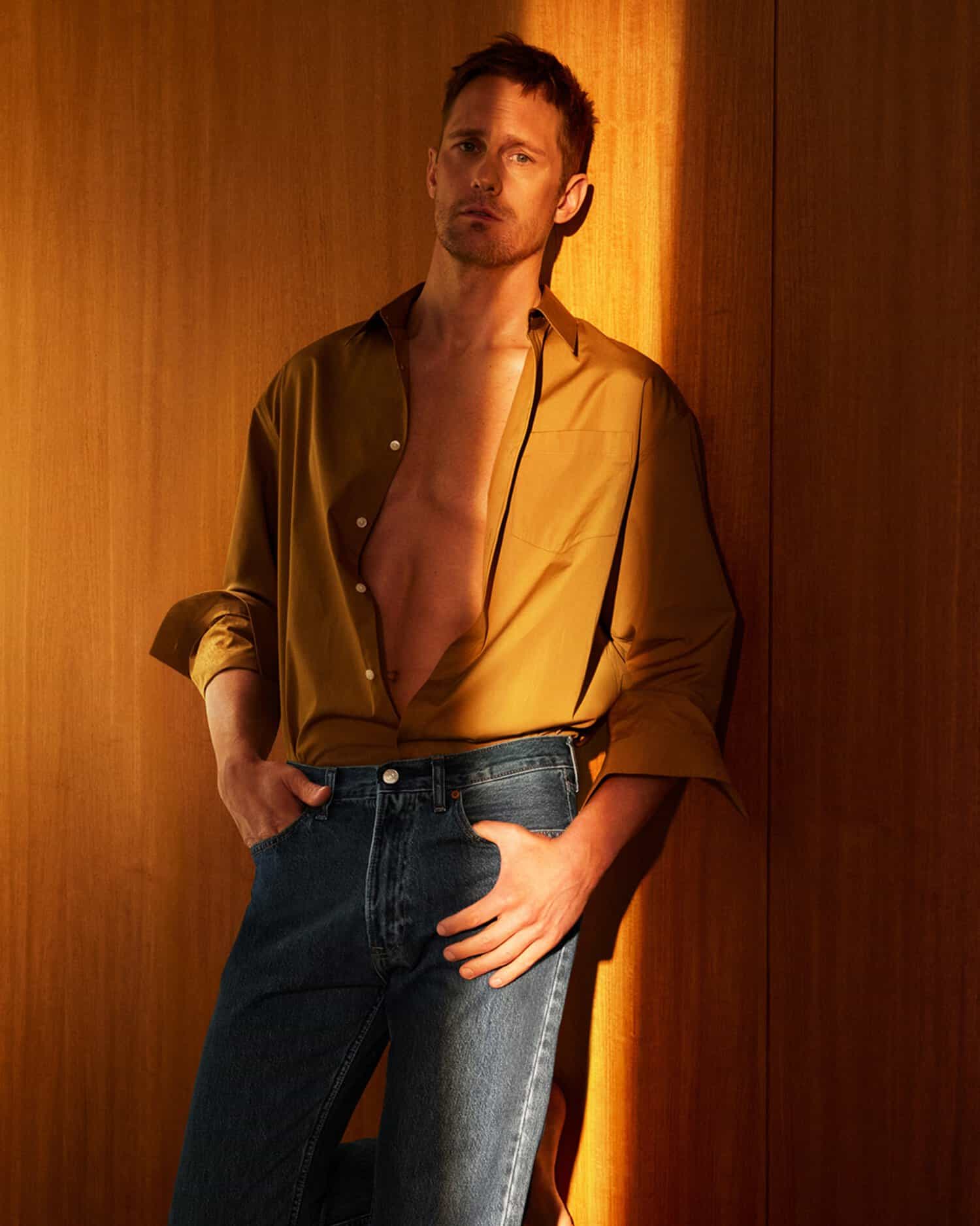 Alexander Skarsgård, Calvin Klein, fashion, campaigns, Fall 2024