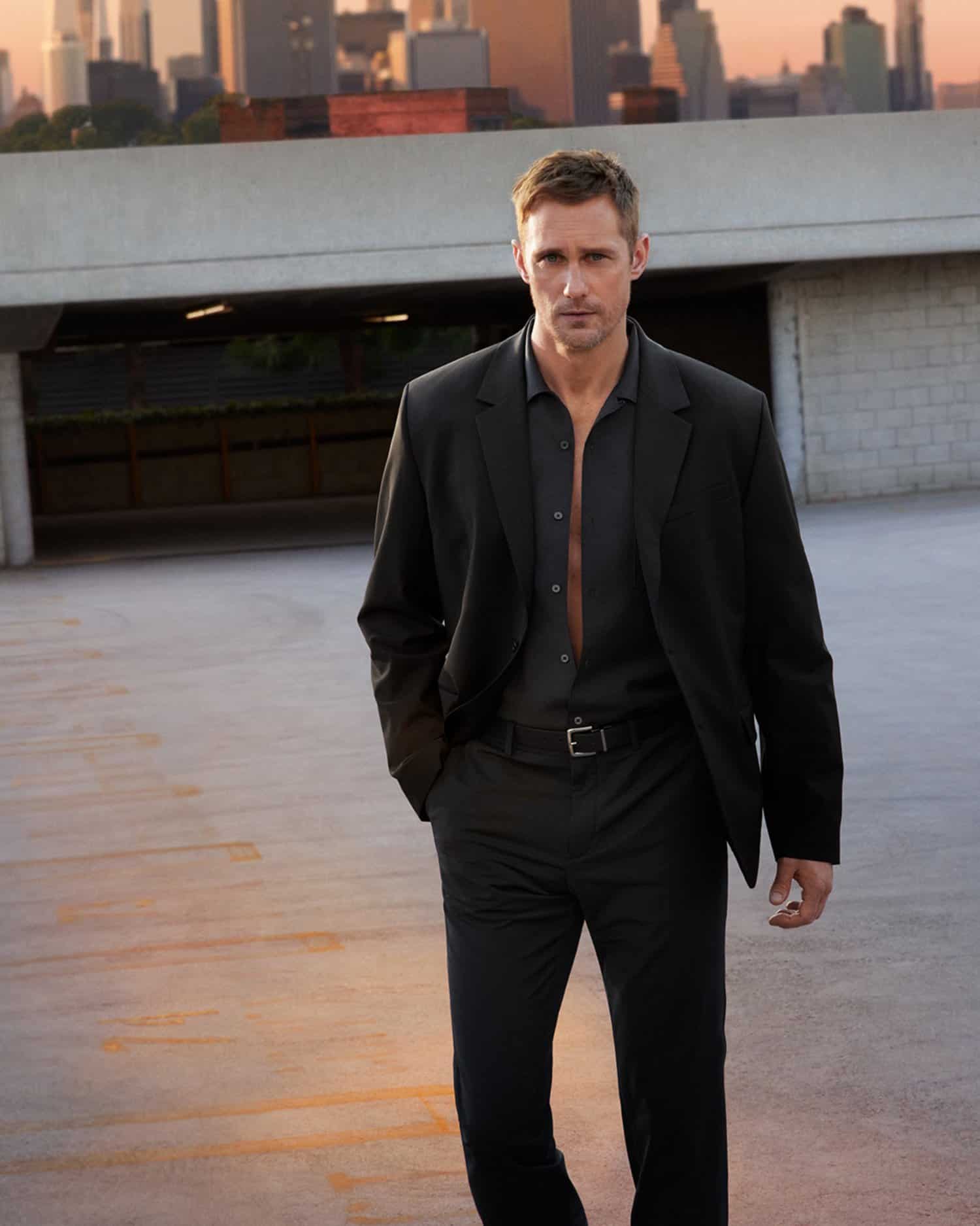 Alexander Skarsgård, Calvin Klein, fashion, campaigns, Fall 2024