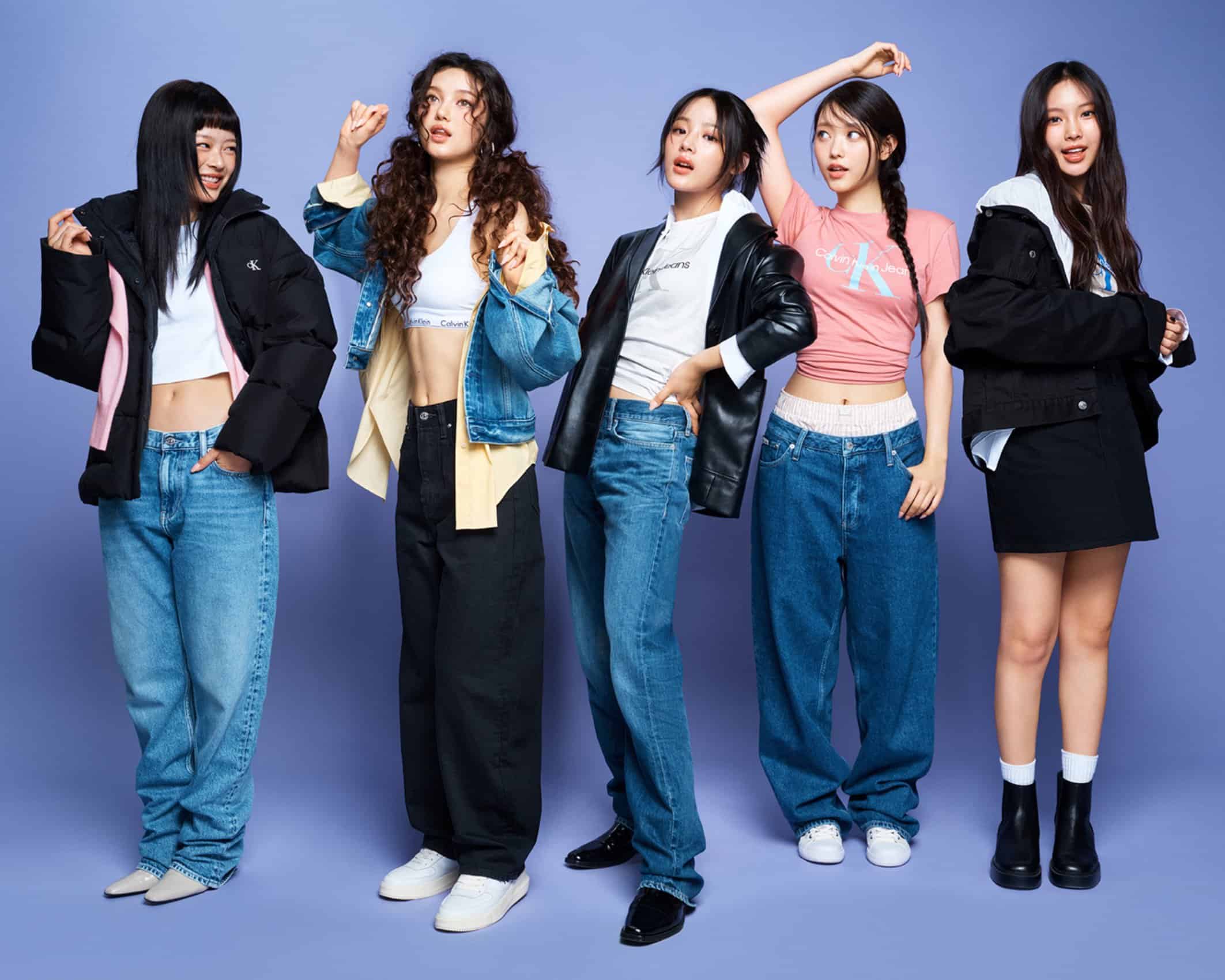 Calvin Klein, NewJeans, campaigns, denim, jeans