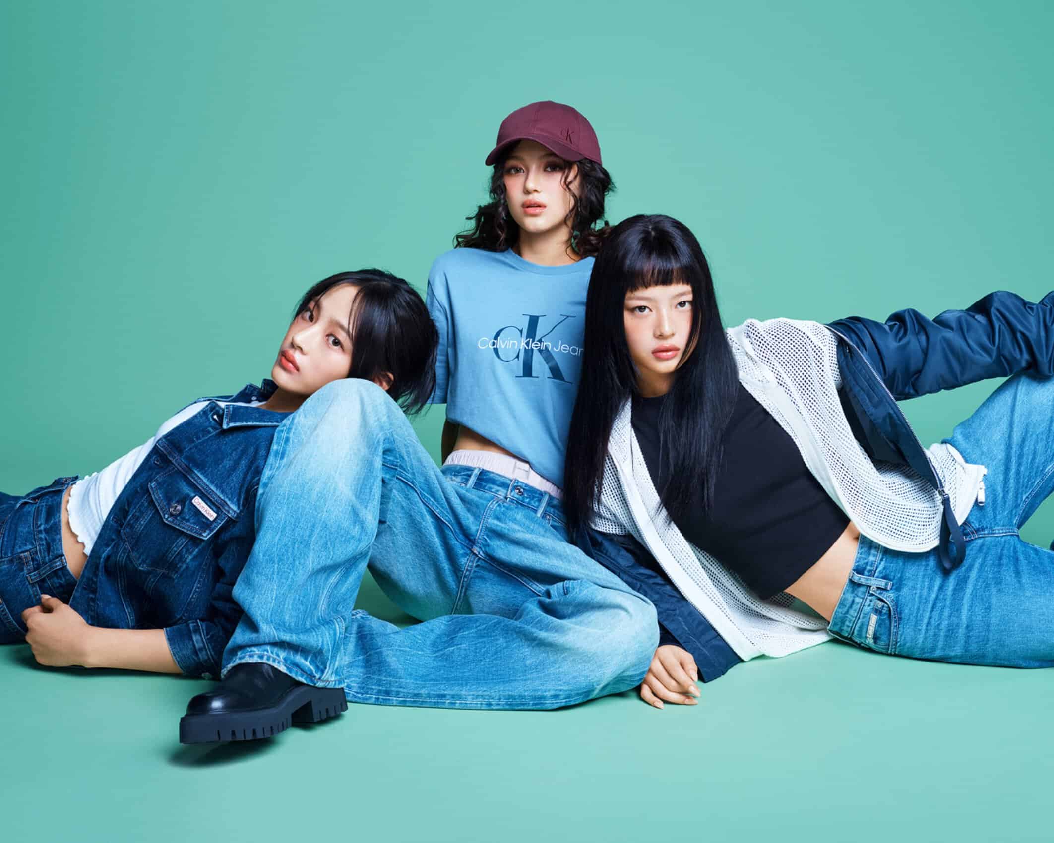 Calvin Klein, NewJeans, campaigns, denim, jeans