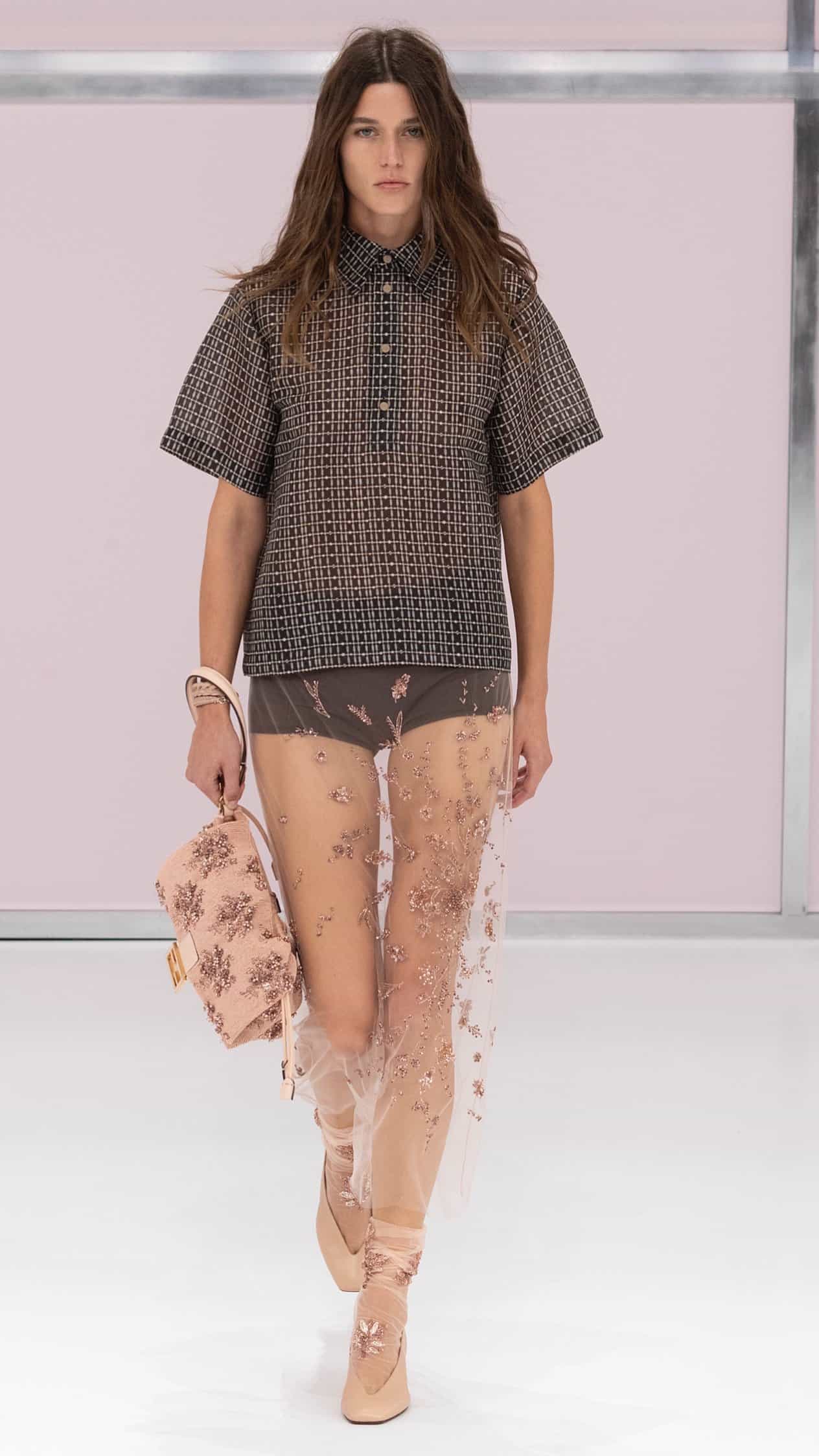 Fendi, runway, fashion, Spring 2025, Milan Fashion Week, runway