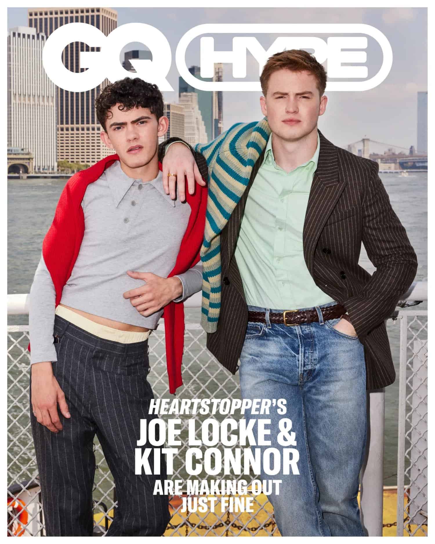 GQ Hype, GQ, covers, Joe Locke, Kit Connor, Heartstopper, Netflix