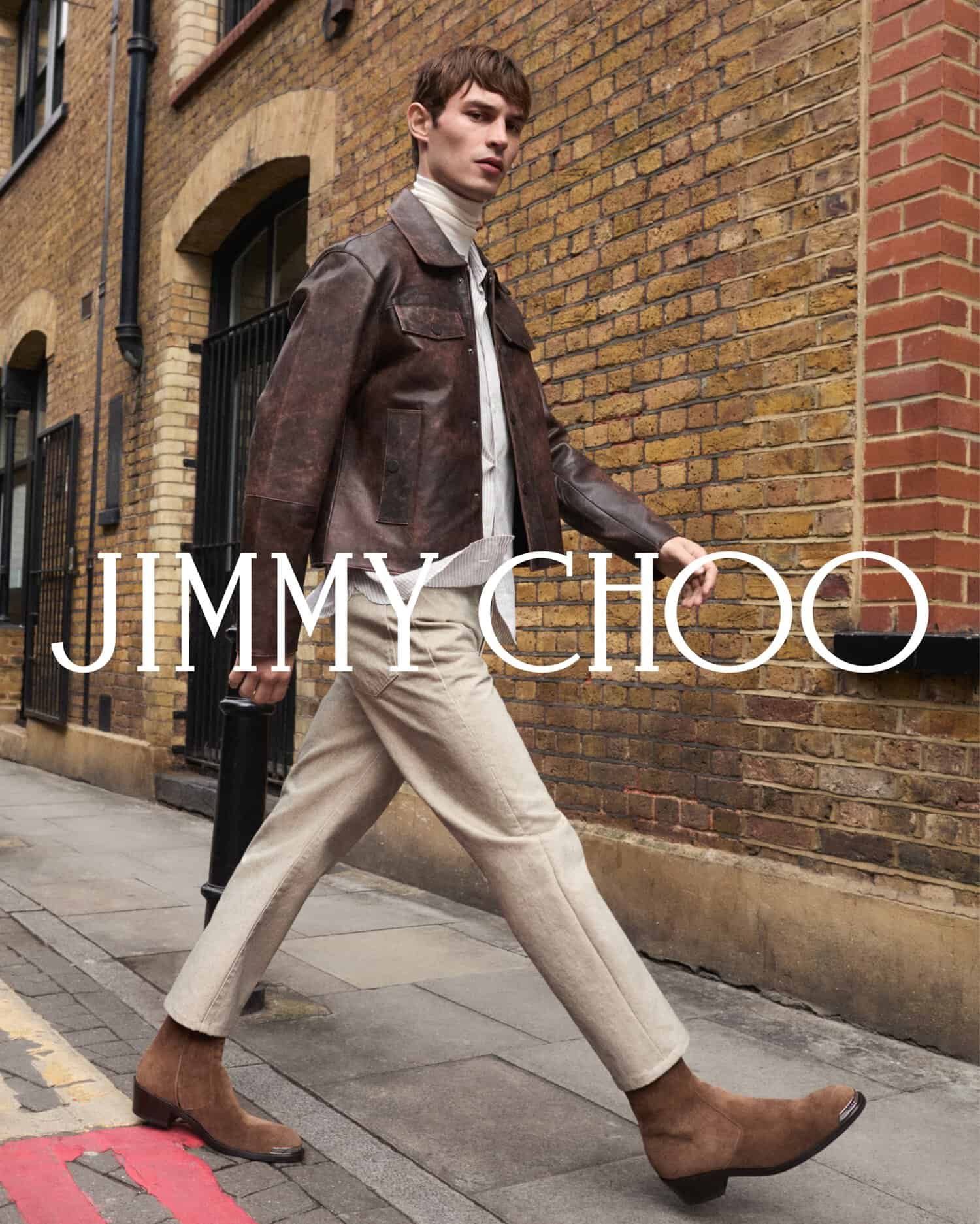 Jimmy Choo, Kit Butler, campaigns, Fall 2024, mens, menswear