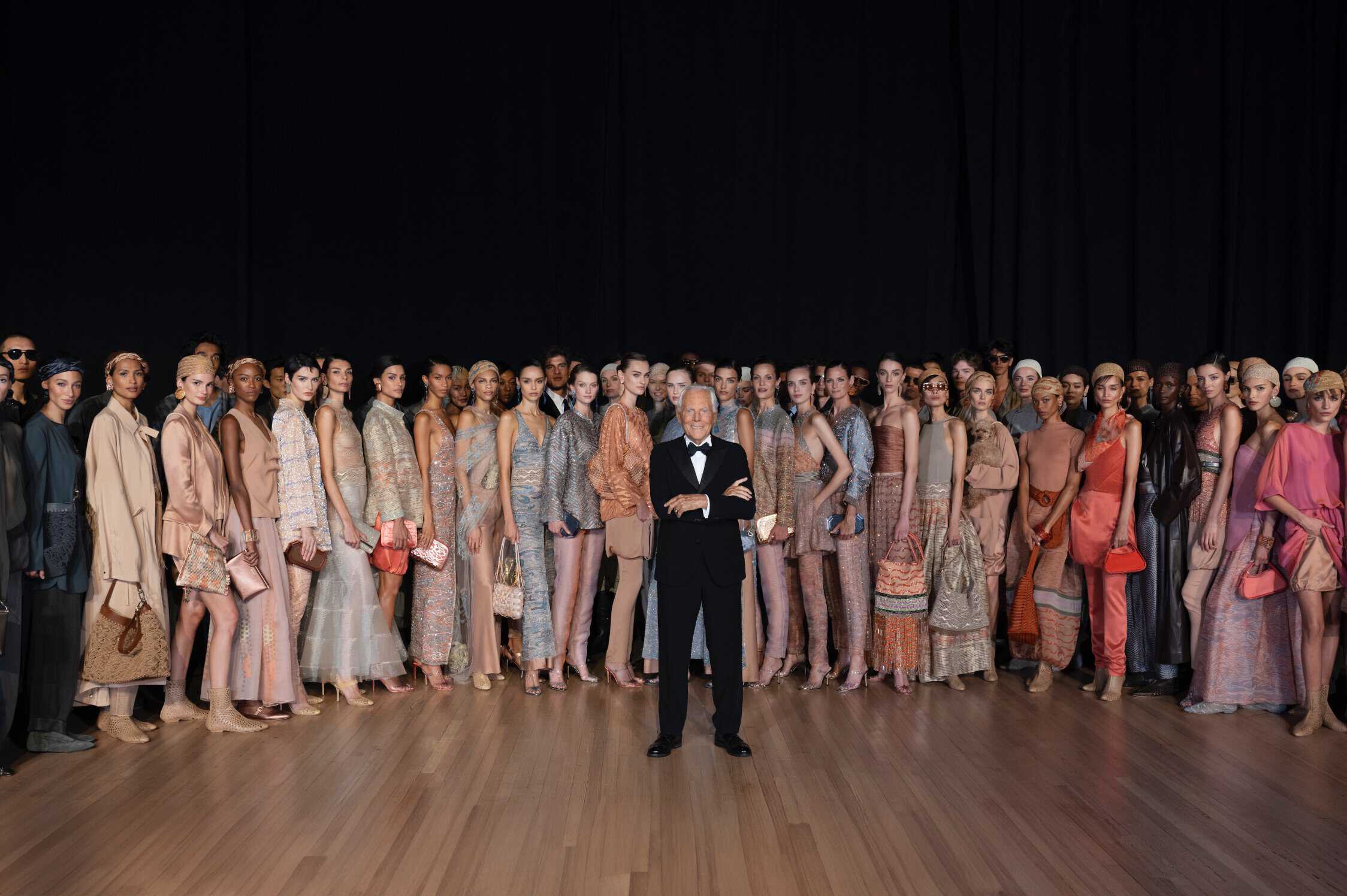 Giorgio Armani, Armani, fashion, fashion show, New York City, Madison Avenue, Park Avenue Armory, runway, events