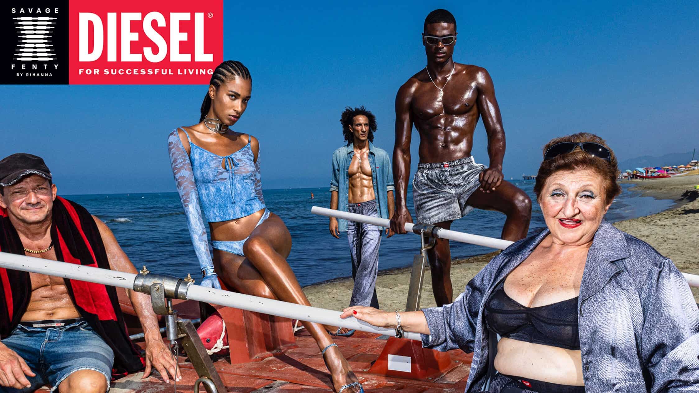 Rihanna, Savage X Fenty, Diesel, campaigns, collaborations