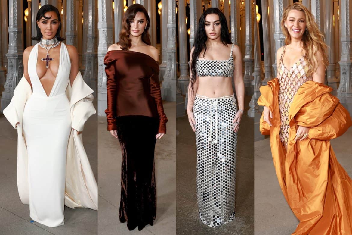 LACMA, LACMA Gala, red carpet, best dressed, celebrity red carpet, Kim Kardashian, Blake Lively, Charli XCX, Emily Ratajkowski, Cara Delevingne, Kaia Gerber, Gucci