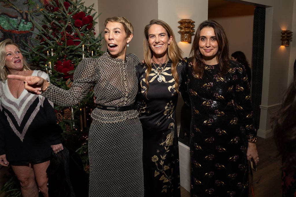 J.J. Martin, Laura Gonzalez and Mathilde Favier Celebrate