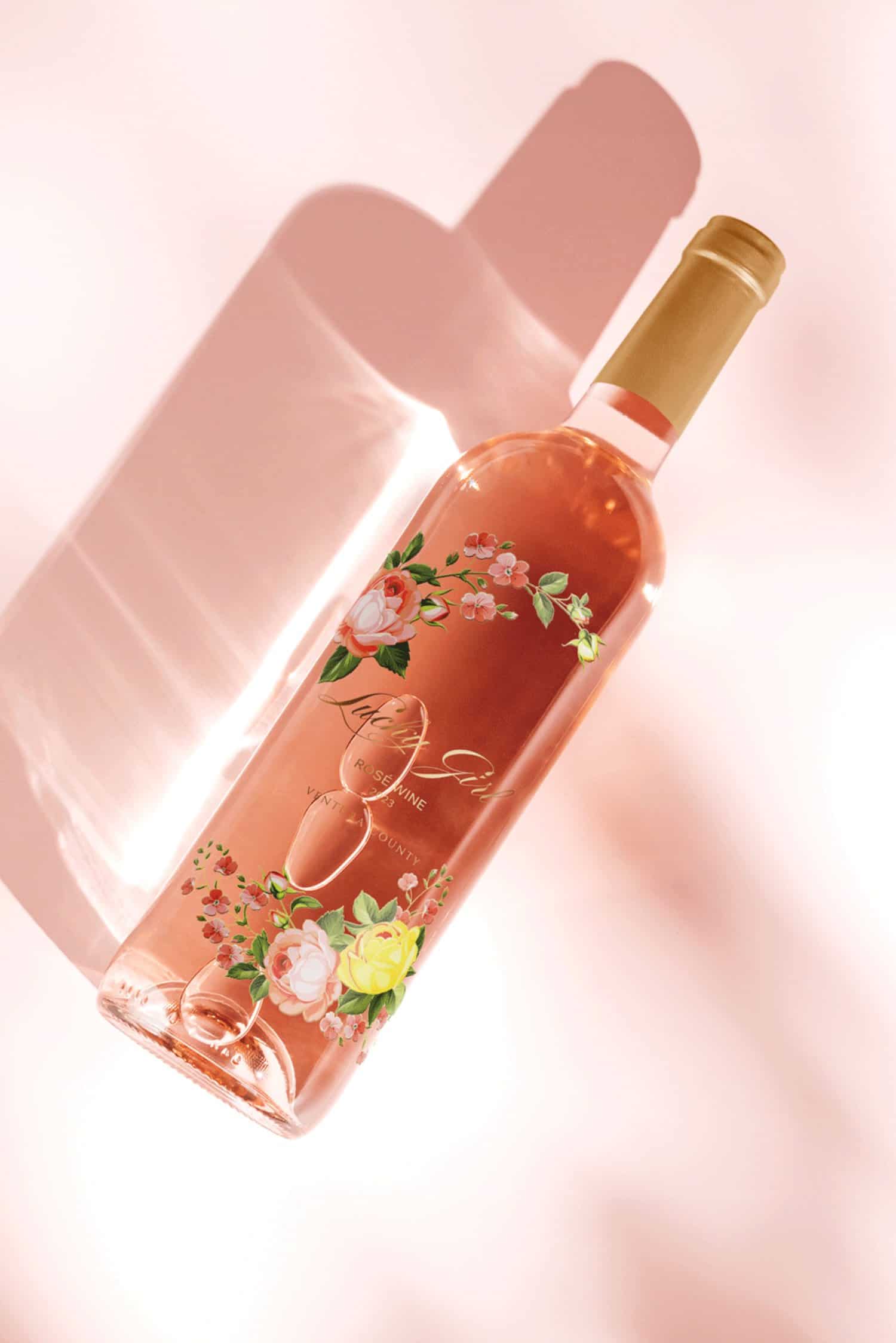 Lucky Girl Rose, Gifts, host gifts, hostess gifts, holidays, holiday gifts,wine 