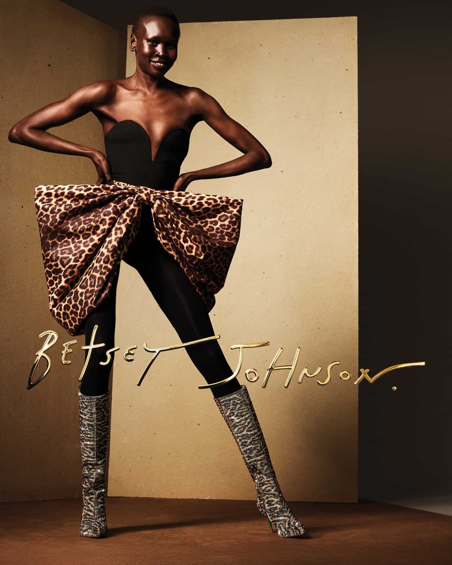 Betsey Johnson, Alek Wek, campaigns