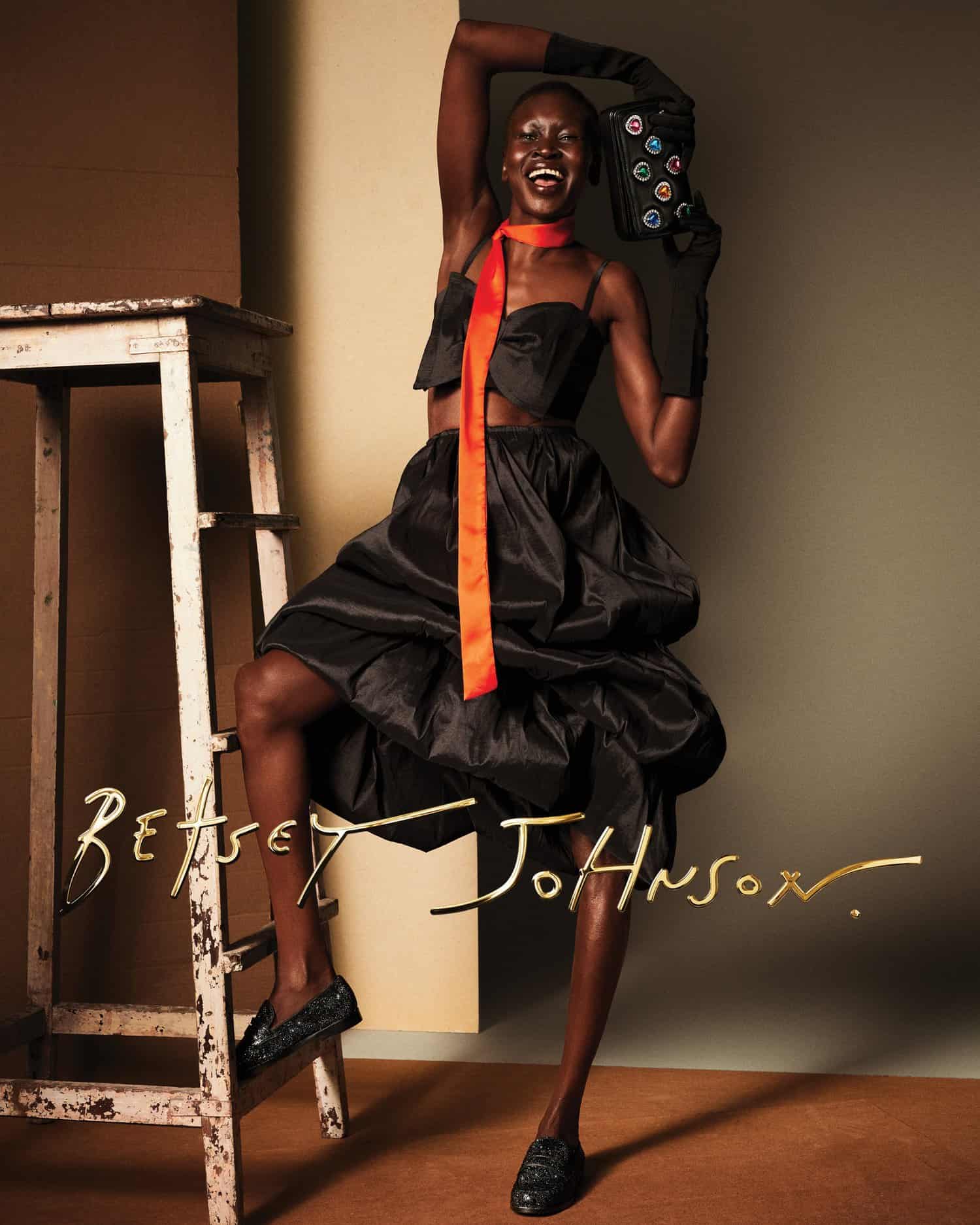 Betsey Johnson, Alek Wek, campaigns