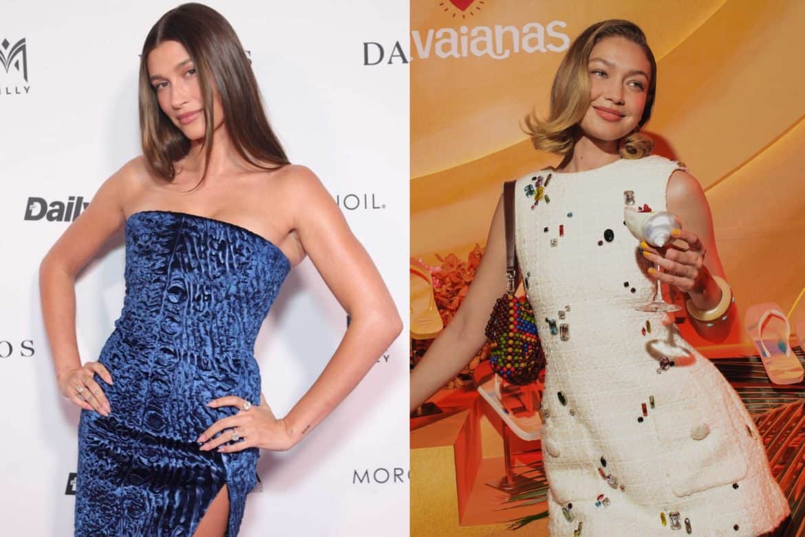 Hailey Bieber, Rhode, E.l.f., Gigi Hadid, Havaianas, events, Bottega Veneta, Lindsay Lohan, Gap, campaigns