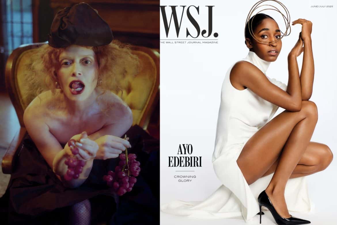 Daily News, Marie Claire, Natasha Lyonne, WSJ Magazine, Ayo Edibiri, Drew Elliott, Kiko Milano, Acne Studios, fashion