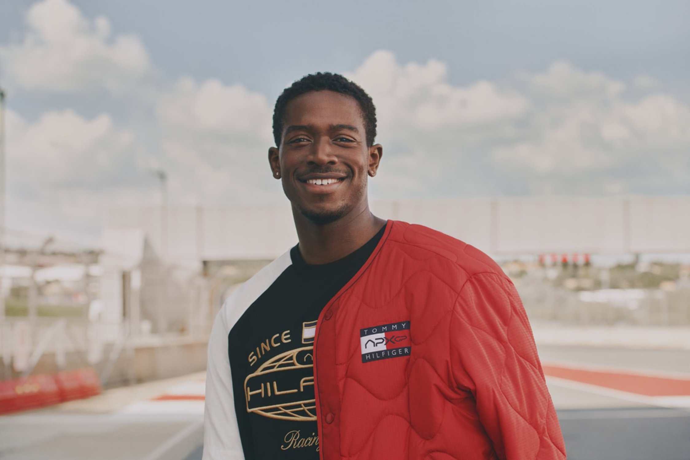 Tommy Hilfiger, Damson Idris, Formula One