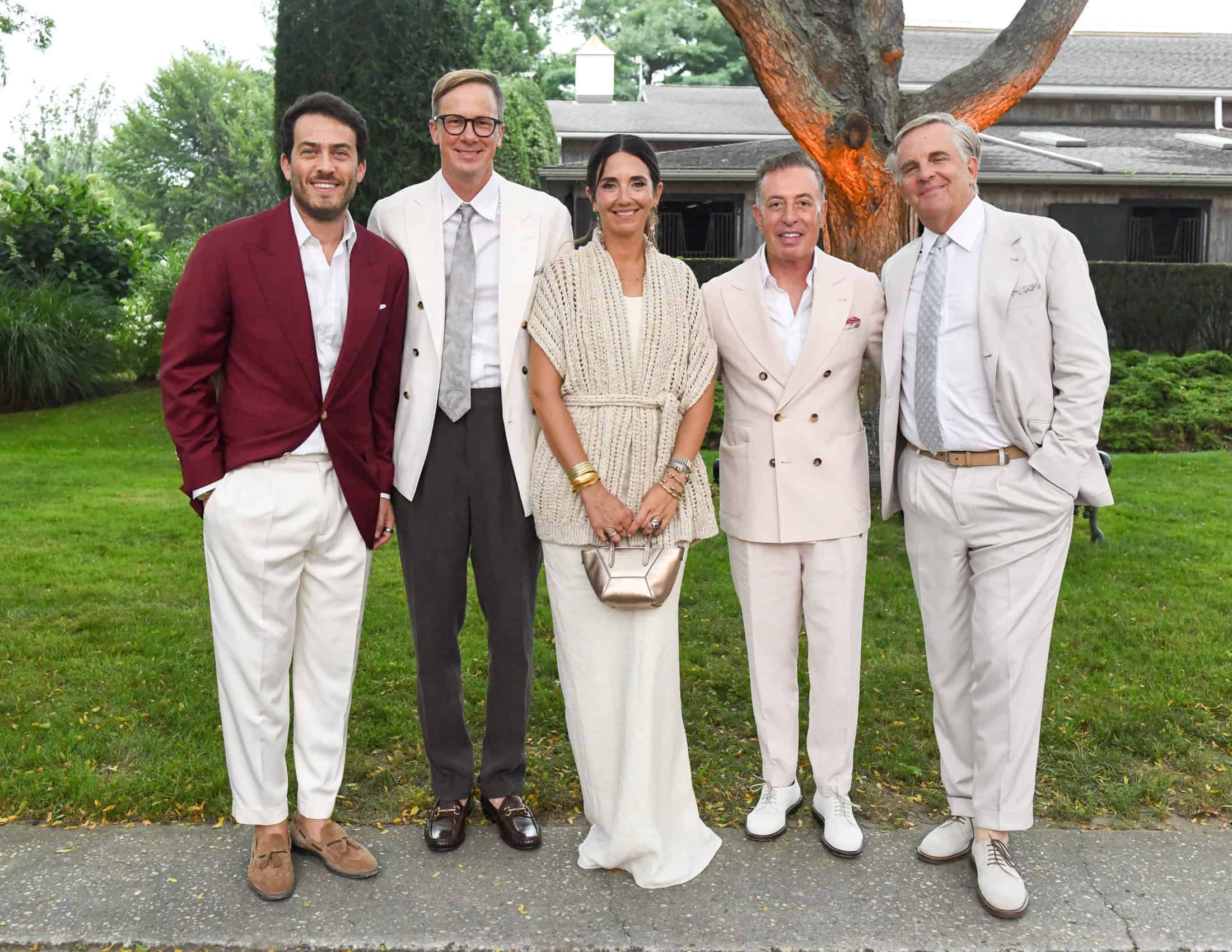 Brunello Cucinelli Embraced Hamptons Style At Wölffer Estate Stables
