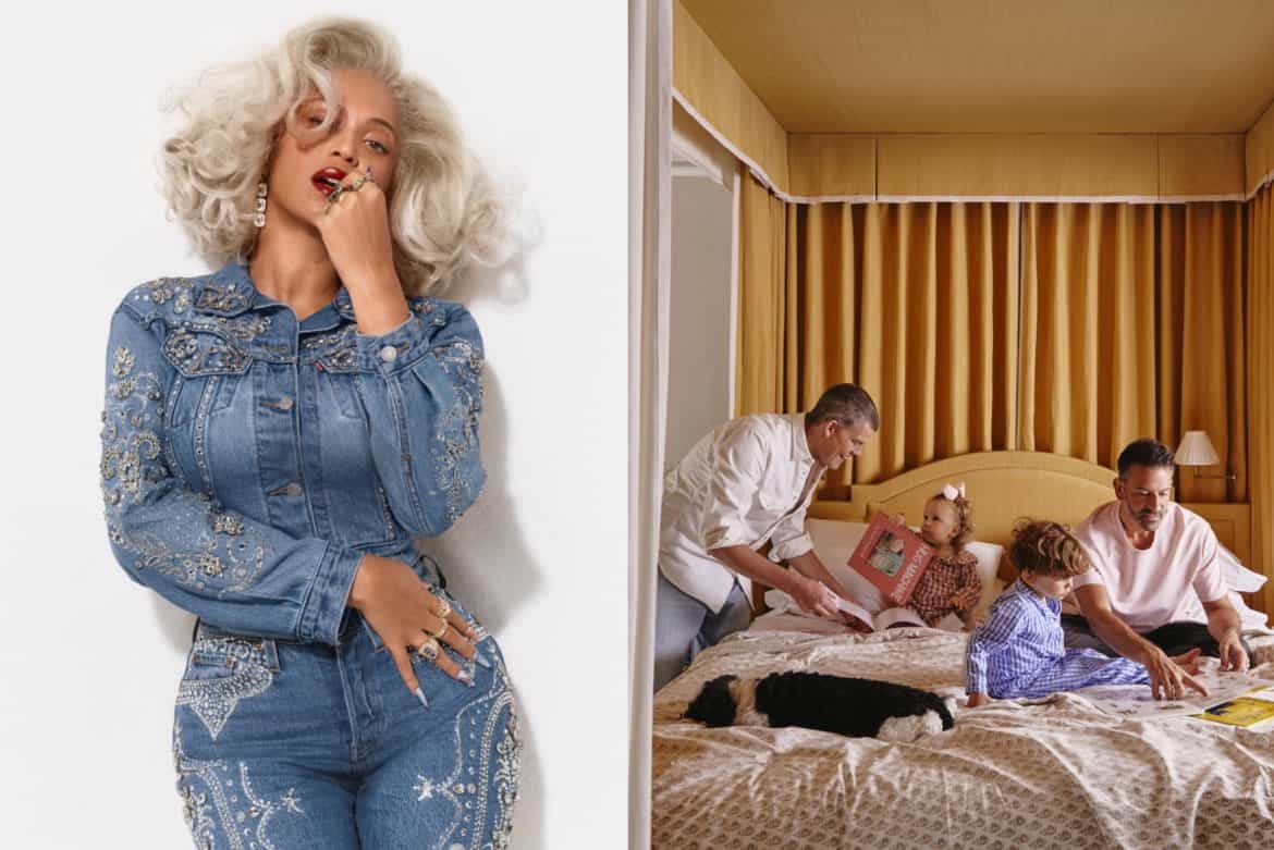 Daily news, Beyonce, Levis, Architectural Digest, AD, Wes Gordon, Paul Arnhold, Guess, denim, Evan Mock, Giorgio Armani, lawsuits, legal news, MERIT, collaborations, beauty, beauty collaborations