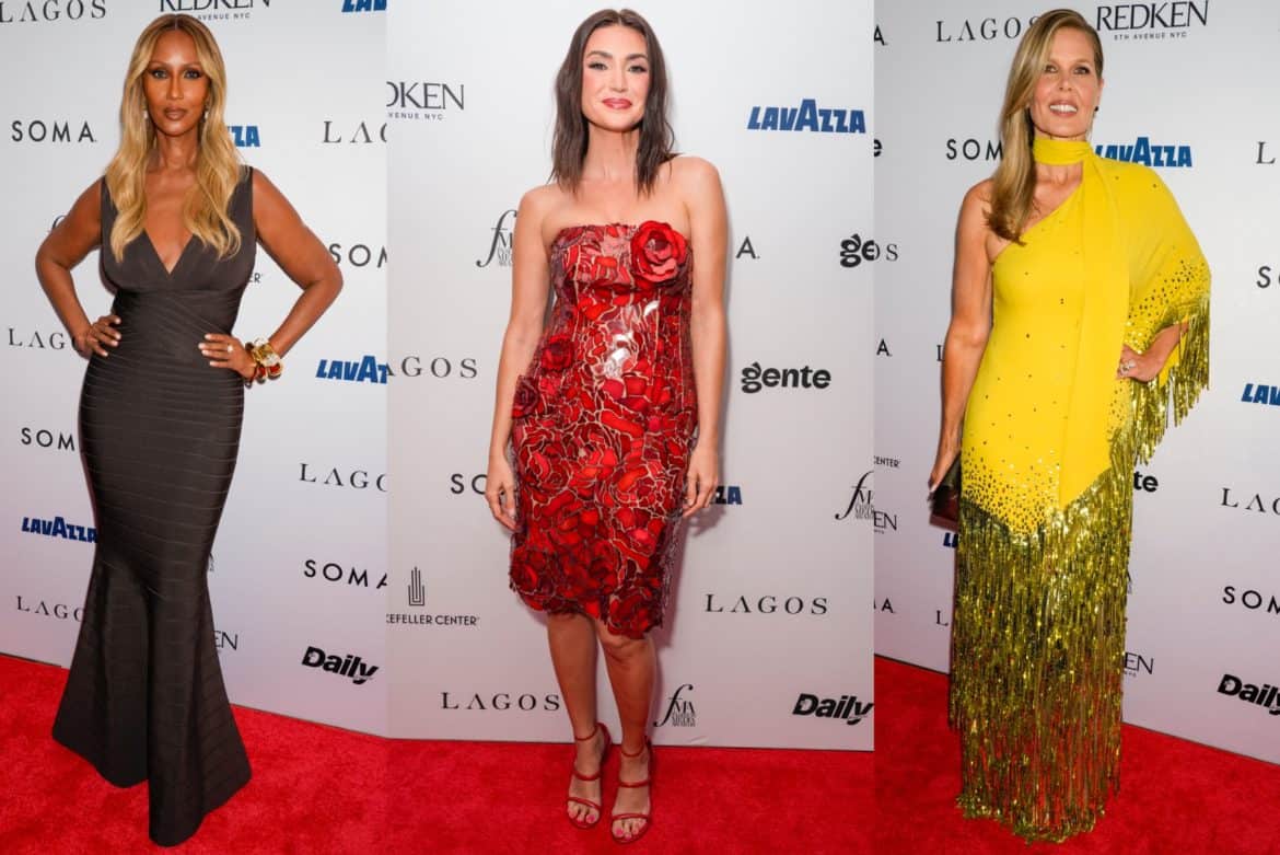 The Daily Front Row, Fashion Media Awards, fashion, awards, red carpet, LAGOS, Redken, Lavazza, Soma, Gente, Casamigos, Ject, Iman, mgk, Bronwyn Newport, Brooks Nader, Christy Turlington