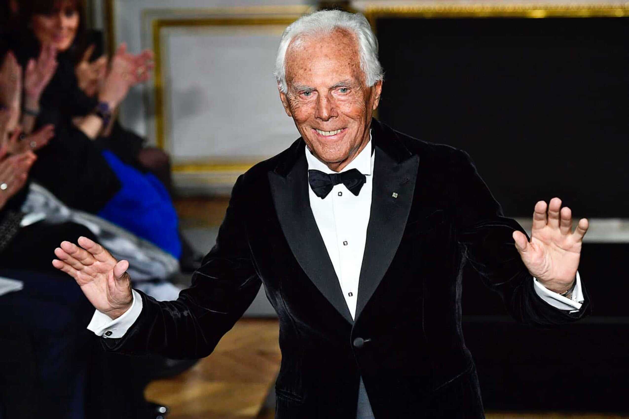 Giorgio Armani, Giorgio Armani death, deaths, designers, obituaries