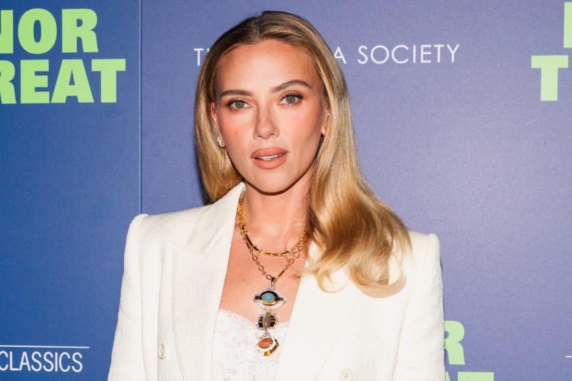 Scarlett Johansson, The Cinema Society, The Outset, Prada, June Squibb, movies, red carpet
