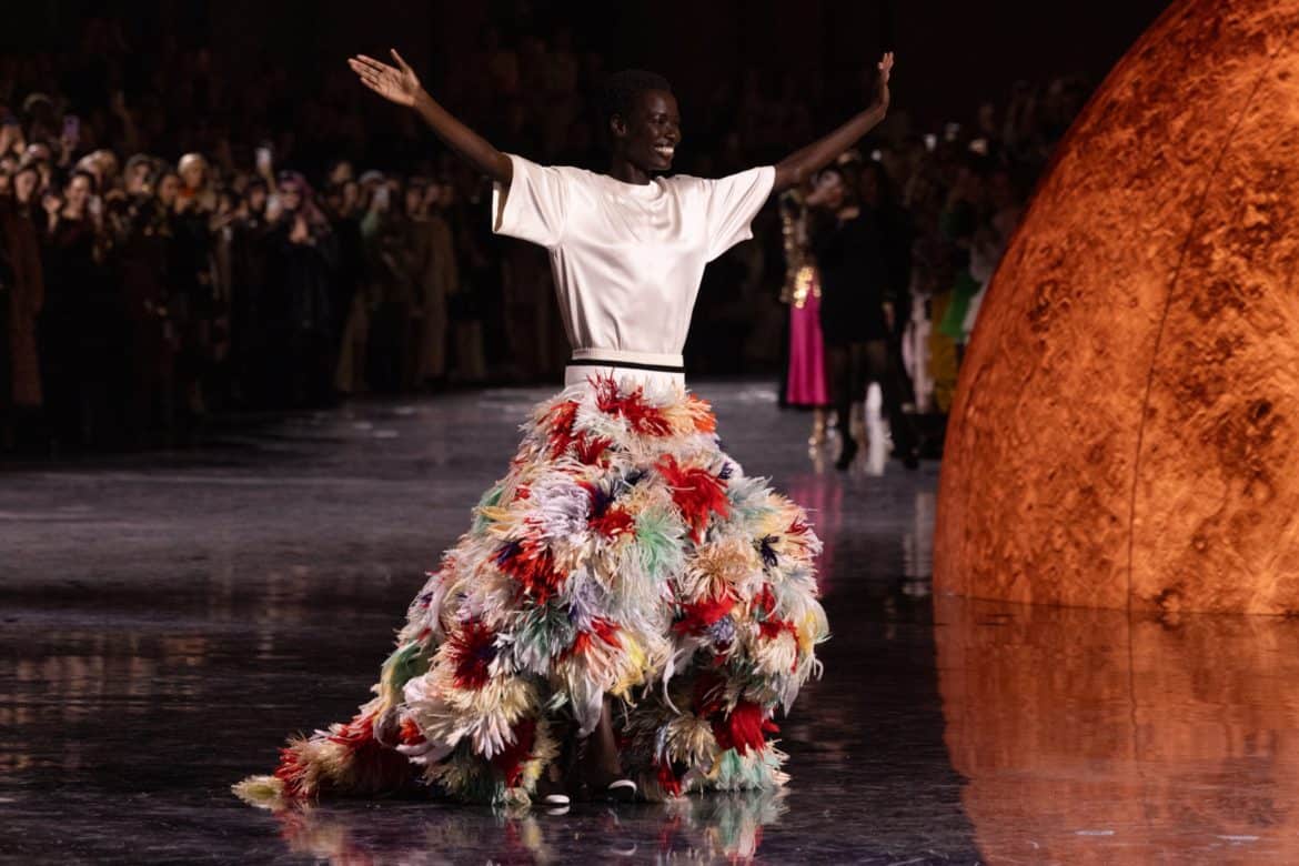 Chanel, Matthieu Blazy, Paris Fashion Week, PFW, Spring 2026, runway, fashion show, Awar Odhiang