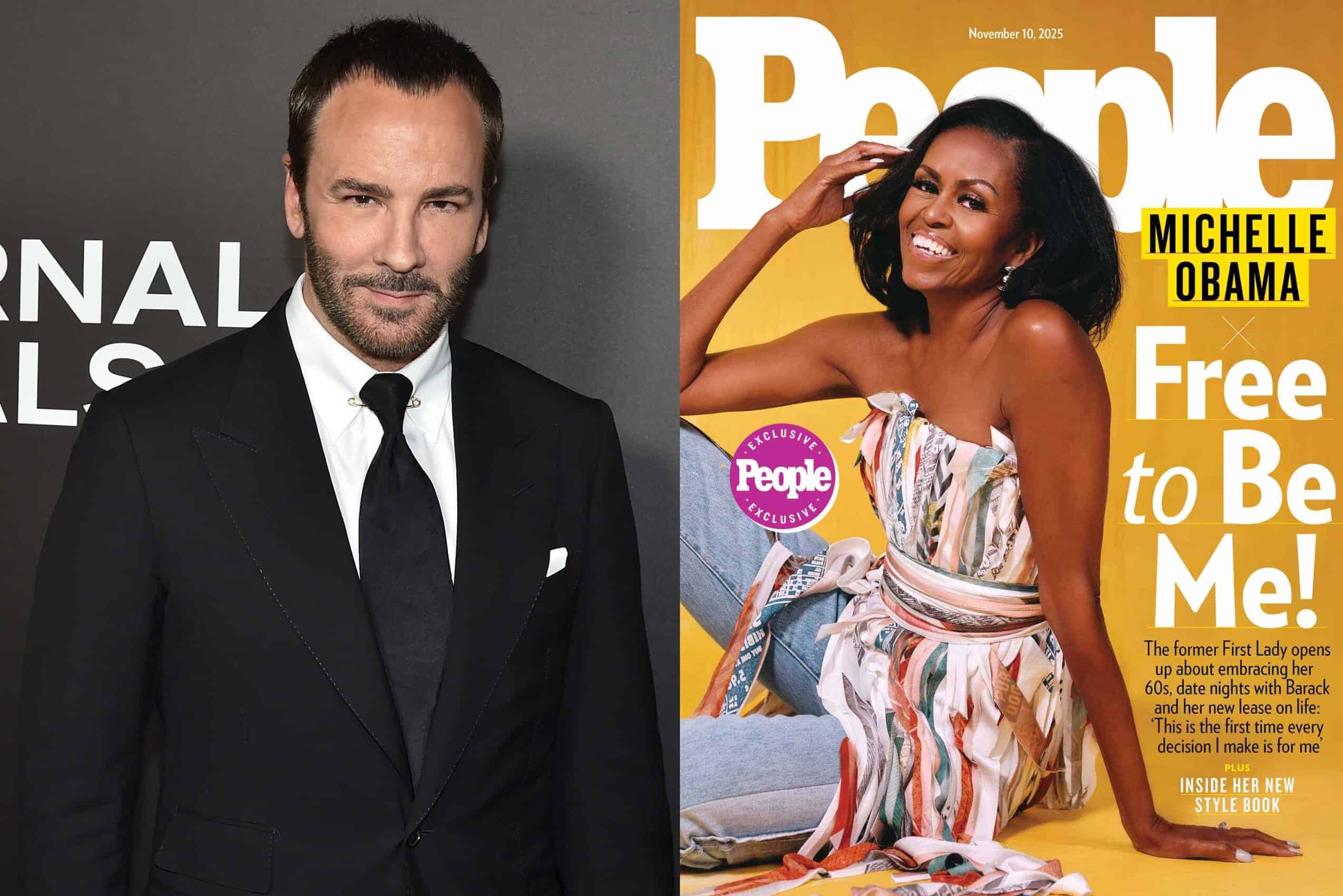 Tom Ford’s Next Film, Michelle Obama’s Radiant Cover