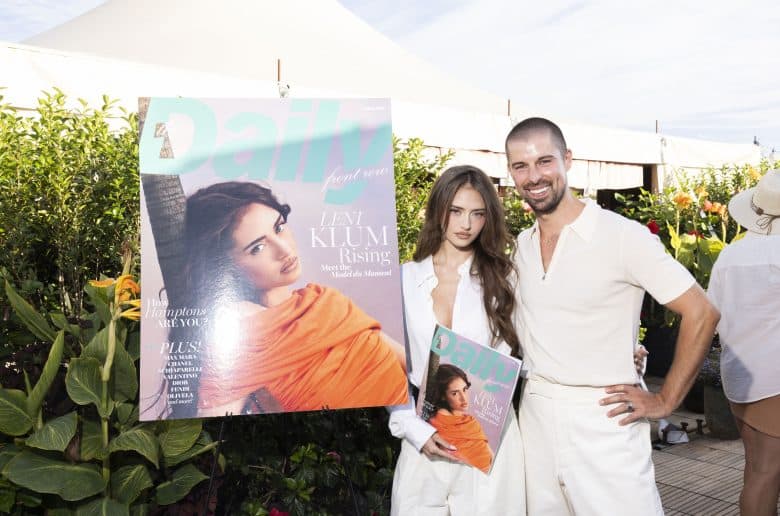The Daily Celebrates Leni Klums August Cover at Barlume Beach