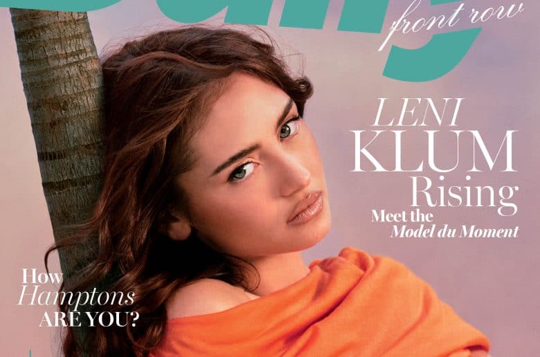 Extra! Extra! Leni Klum Covers The Dailys August Issue!